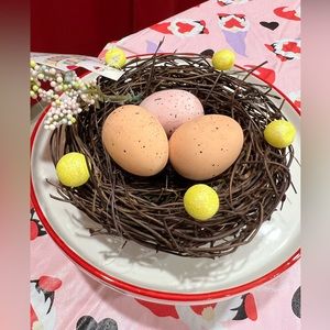 Easter nest decor